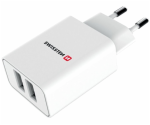 Nabíječka cestovní SWISSTEN 2x USB, IC, 2.1A + Lighthing ...