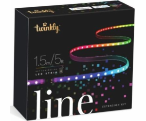 Twinkly Line Extension Set 1.5M black Indoor   100L IP20