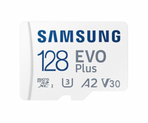 Samsung Micro SDXC karta 128GB EVO Plus + SD adaptér