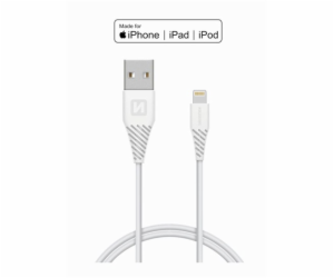 Swissten Datový Kabel Tpe Usb / Lightning Mfi 1,2 M Bílý