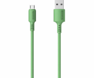 USB CABLE MICRO 3A SOMOSTEL GREEN 3100mAh QUICK CHARGER 1...