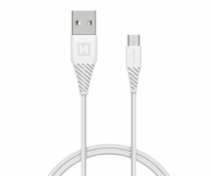 Swissten Datový Kabel Usb / Micro Usb 1,5 M Bílý (9Mm)