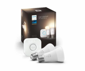 Philips Hue White startovací sada E27, LED žárovka