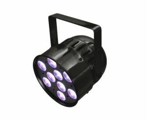 Eurolite LED PAR-56, 9x10W HCL, DMX, IR, černý