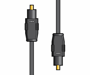 AV:link kabel optický 1x TOSlink samec - 1x TOSlink samec...