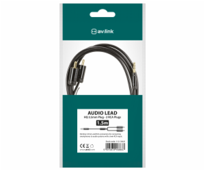 AV:link Precision kabel Jack 3.5mm stereo samec 2x RCA sa...