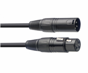 Stagg SDX0,5, DMX kabel 3-pin XLR/XLR, 0,5m