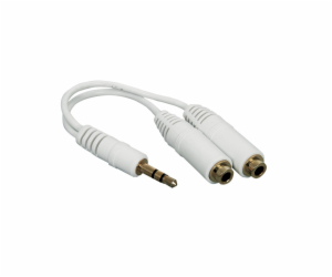 AV:link redukce 1x Jack 3.5mm stereo samec - 2x Jack 3.5 ...