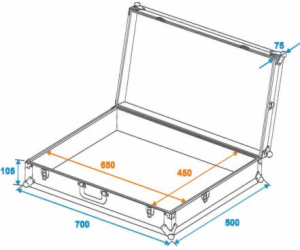 Univerzální case FOAM, GR-2 černý