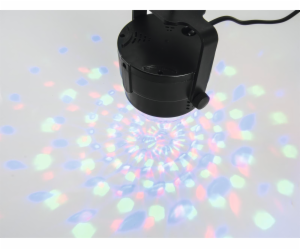 Eurolite LED mini Half Ball 3x 1W RGB, paprskový efekt