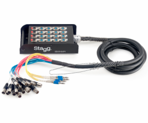 Stagg SSB-05/16X4PH, multicore kabel se stageboxem, 5 m