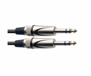 Stagg SAC1PS DL, kabel stereo JACK/stereo JACK, 1m