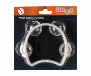 Stagg TAB-MINI/WH, mini tamburína bílá