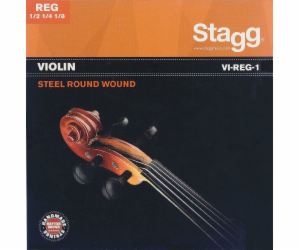 Stagg VI-REG-1, sada strun pro 1/8, 1/4 a 1/2 housle