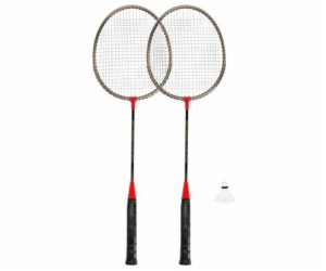 Spokey BADMNSET1 Sada na badminton - 2 x raketa, košíček,...