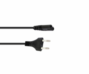 OMNITRONIC Euro napájecí kabel 1,5m bk