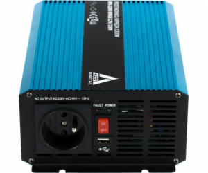 AZO Digital 12 VDC / 230 VAC Converter SINUS IPS-1200S 1200W