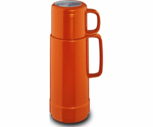 ROTPUNKT Capacity glass thermos. 0.5 l shiny fox (red)