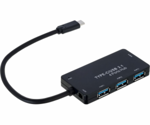 Akyga AK-AD-52 interface hub USB 3.2 Gen 2 (3.1 Gen 2) Ty...