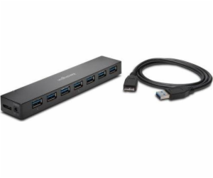 KENSINGTON UH7000C USB 3.0 7-Port Hub mit Ladefunktion, U...
