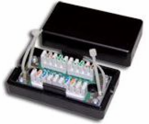 Alantec WTM06 network junction box Cat5e Black