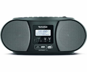 TechniSat Digit 1990 Rádio (černé, DAB+, FM, Bluetooth, CD)