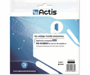 Actis KH-655BKR ink for HP printer; HP 655 CZ109AE replac...