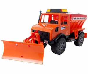 MB-Unimog Winterdienst mit Räumschild, Modellfahrzeug