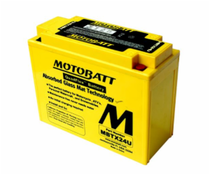 Baterie Motobatt MBTX24U 25 Ah, 12 V, 4 vývody