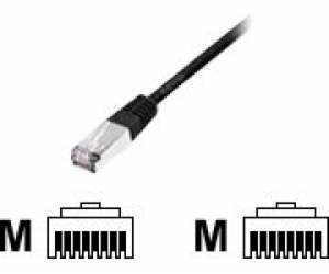 Equip Patchcord, Cat6, S/FTP, HF, 10m, černý (605596)