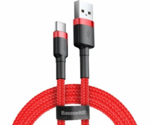 Baseus Cafule kabel USB-C 2A 2m (červený)