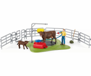 Schleich Happy Cow Wash 42529