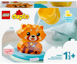 Lego Duplo 10964 Legrace ve vaně: Plovoucí panda červená