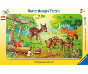 Ravensburger 15 zvířat z lesa (063765)