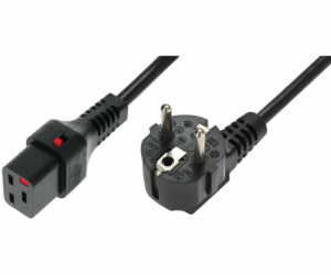 ASM IEC-EL262S Power Cable R/A Schuko plug H05VV-F 3 x 1....