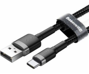 Kabel BASEUS USB TypeA M, USB TypeC M, 1m černý CATKLF-BG1