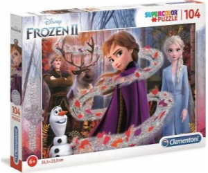 Clementoni Clementoni Puzzle 104el s třpytkami Frozen 2 2...