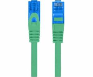 LANBERG patchcord cat.6A FTP LSZH CCA 3m green