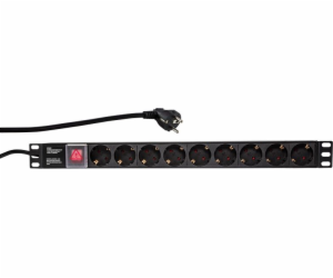 LogiLink 19 Logilink 9 Outlet Power Strip (PDU9C02)