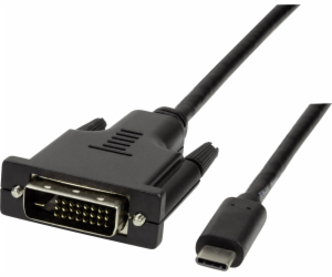 LogiLink USB-C - DVI 3,0m USB kabel