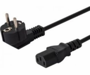 SAVIO CL-146 Power cable Schuko IEC C13  3 m  Black