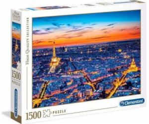 Clementoni Pohled na Paříž 1500 dílků Puzzle