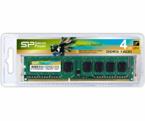 Silicon Power SP004GBLTU160N02 memory module 4 GB DDR3 16...