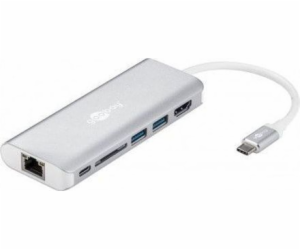 USB-C Multiport Adapter HDMI USB CR RJ45 PD