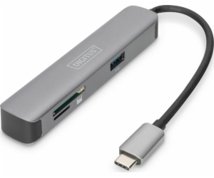 Digitus USB Type-C Multiport Dock, dokovací stanice