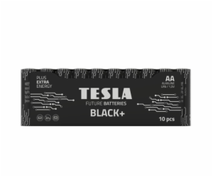 Tesla AA BLACK+ alkalická, (LR06, tužková, shrink) 10 ks ...