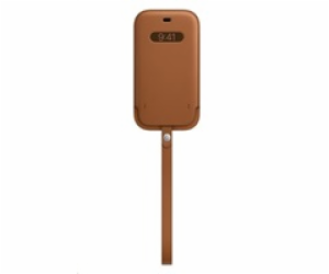 iPhone 12|12Pro Leather Sleeve wth MagSafe S.Brown