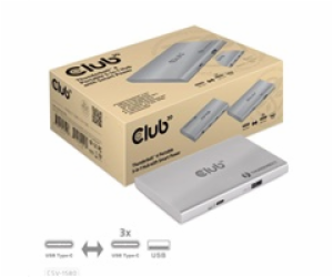 Club3D hubThunderbolt 4 Portable 5-in-1 Hub with Smart Power