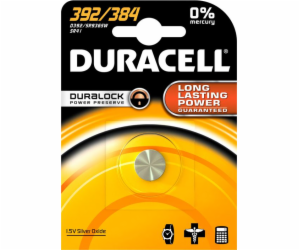 Duracell silver-oxide knoflíková baterie 392/384/SR41 1ks