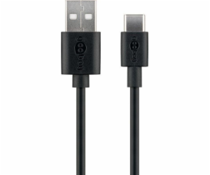 USB 2.0 Kabel, USB-A Stecker > USB-C Stecker